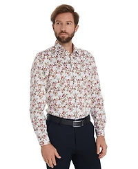 Bar Iii Men's Jones Floral Printed Long-Sleeve Dress Shirt, Macy's Exclusive