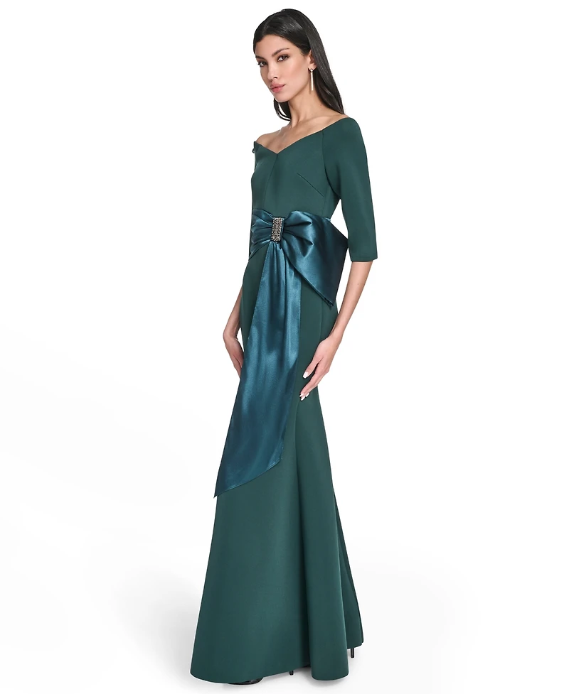 Eliza J Women's Social Off-The-Shoulder Dress