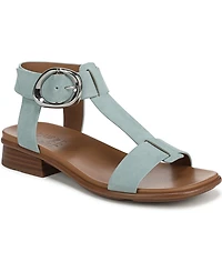 Naturalizer Women's Brandy T-Strap Block Heel Sandals