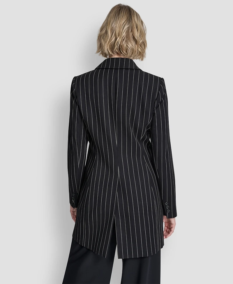 Dkny Women's One-Button Notch Collar Jacket