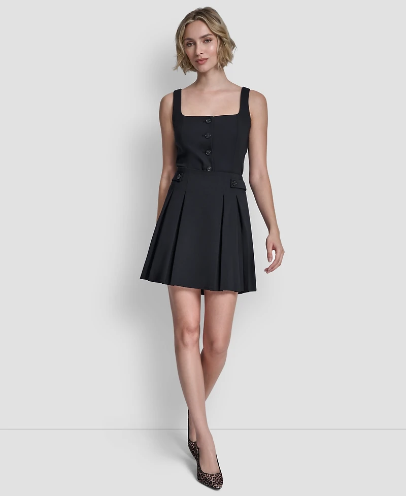 Dkny Women's Pleated Mini Skirt
