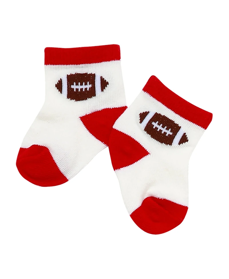 Baby Starters Boys Varsity Jacket, Pants and Socks, 3-Piece Set