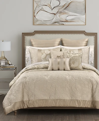 Royal Court Spectra Jacquard 3-Pc. Comforter Set, King/California King