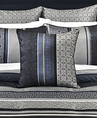 Royal Court Carlisle Woven Stripe Decorative Pillow, 20" x 20"