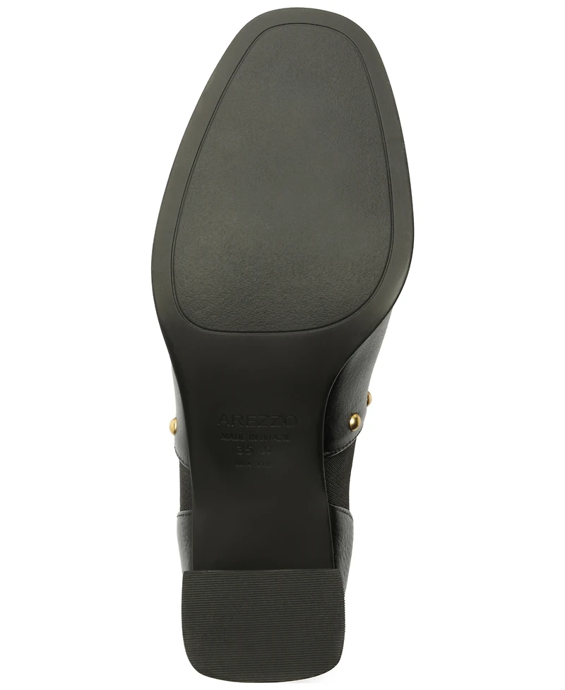Arezzo Women's Rony Mid Block Heel Booties