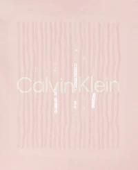 Calvin Klein Girls 7-16 Sequin Detail Twist-Back T-Shirt