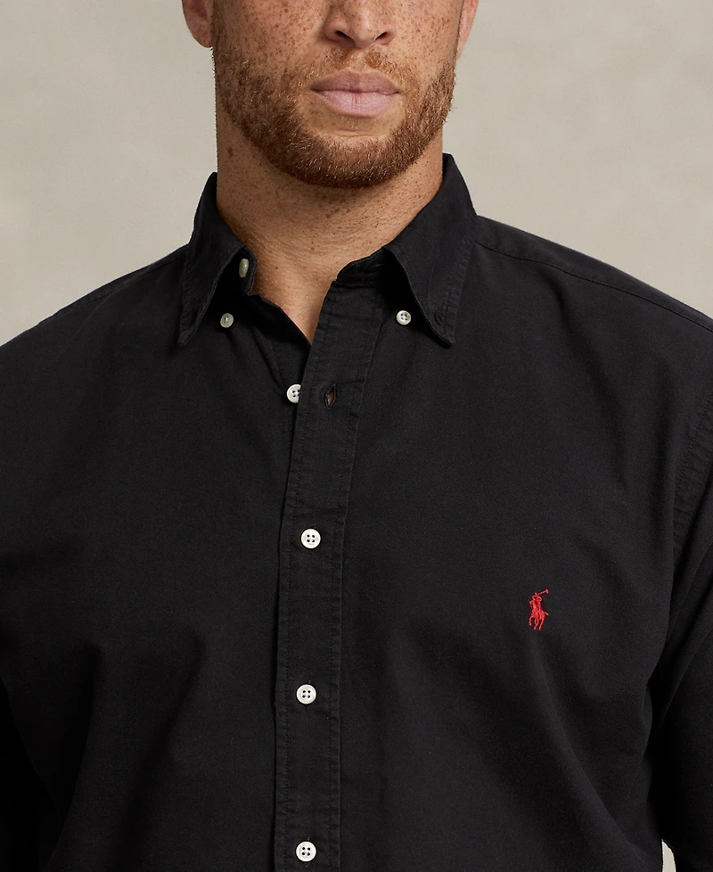 Polo Ralph Lauren Men's Big & Tall Classic Fit Long-Sleeve Oxford Shirt