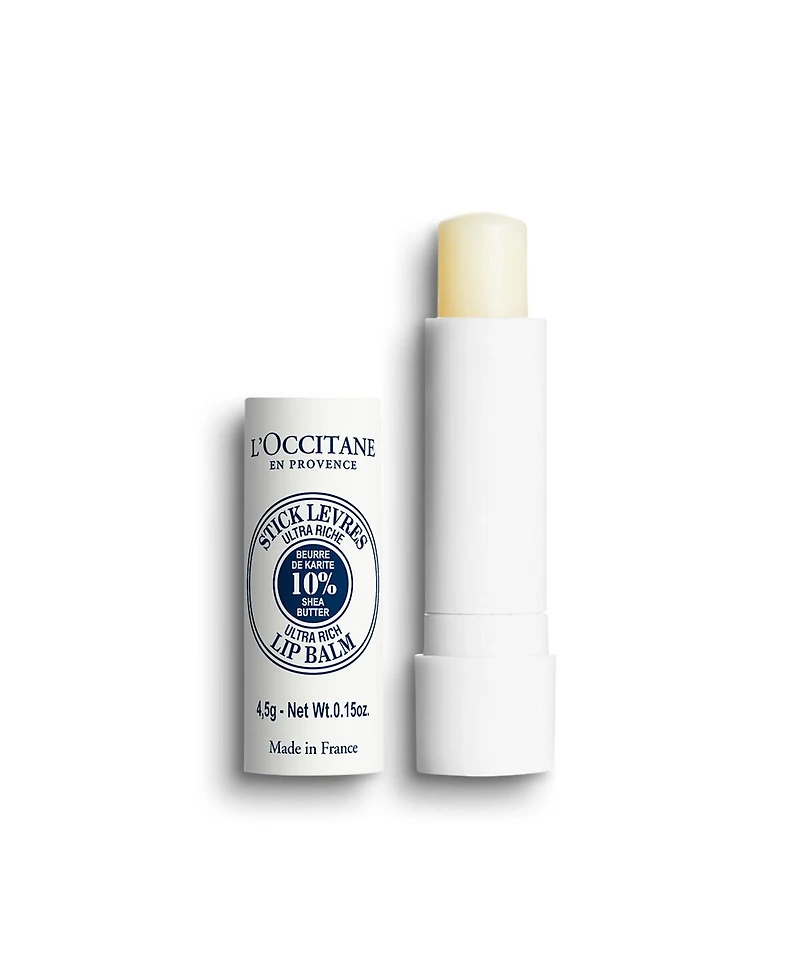 L'Occitane Ultra-Rich 10% Shea Butter Nourishing Lip Balm Stick 0.15 fl oz
