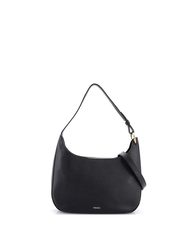 Pre-Owned Versace Medium La Medusa Hobo Leather