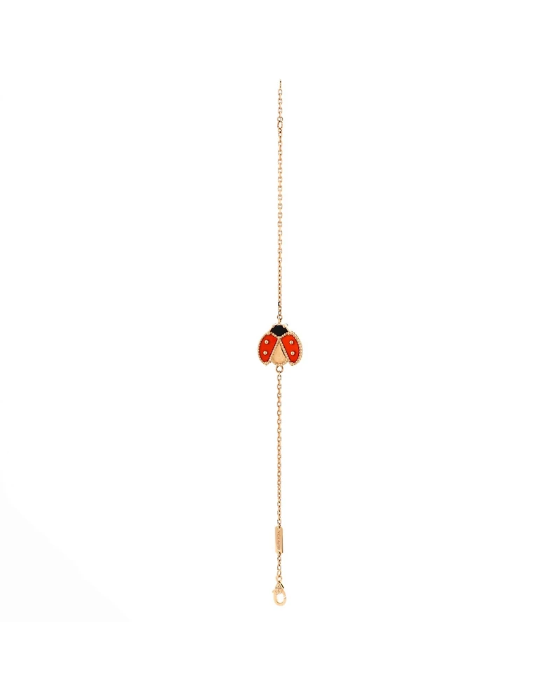 Pre-Owned Van Cleef & Arpels Lucky Spring Open Wings Ladybug Bracelet