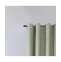 Thermaplus Paris 100% Blackout Window Treatment Grommet Curtain Panel for Bedroom Livingroom 52" x 108" Taupe