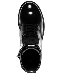 Dkny Women's Rufus Sequins Lace Up Lug Booties