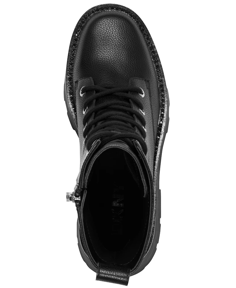 Dkny Women's Sejal Lace Up Booties