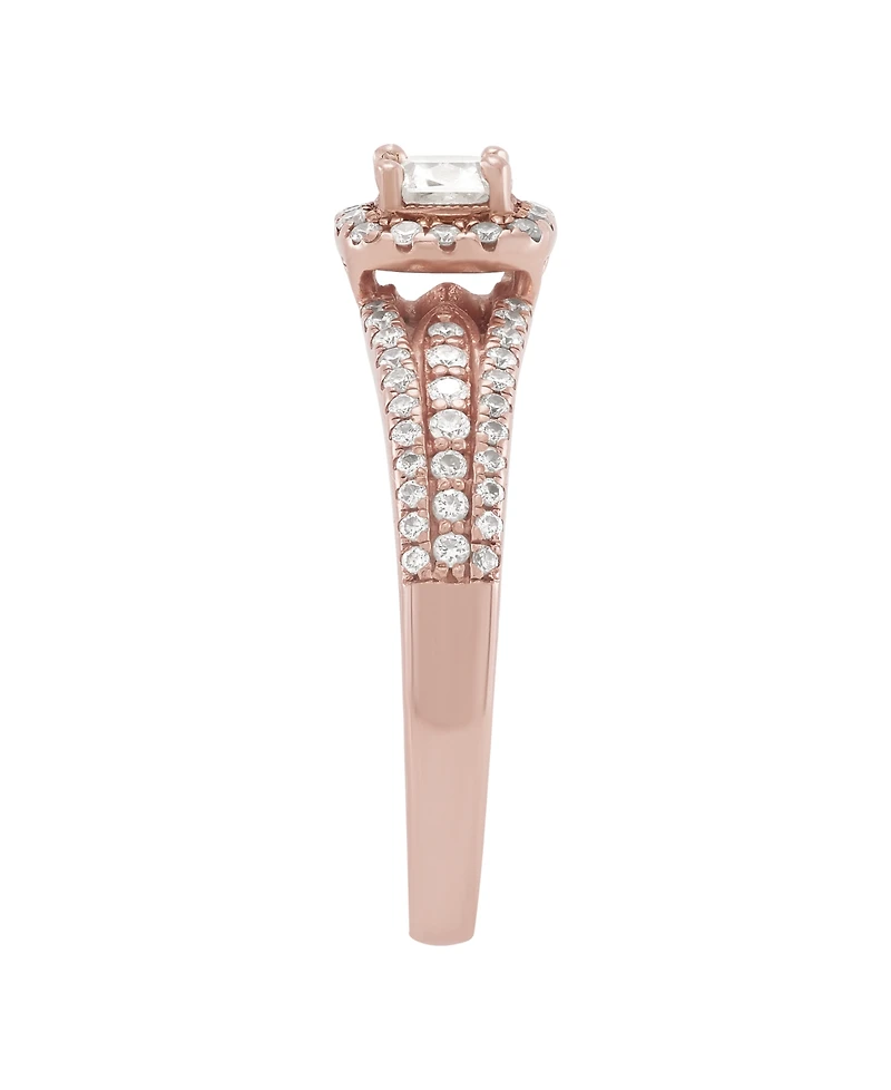 Macy's Diamond Engagement Ring (3/4 ct. t.w.) in 14k Rose Gold