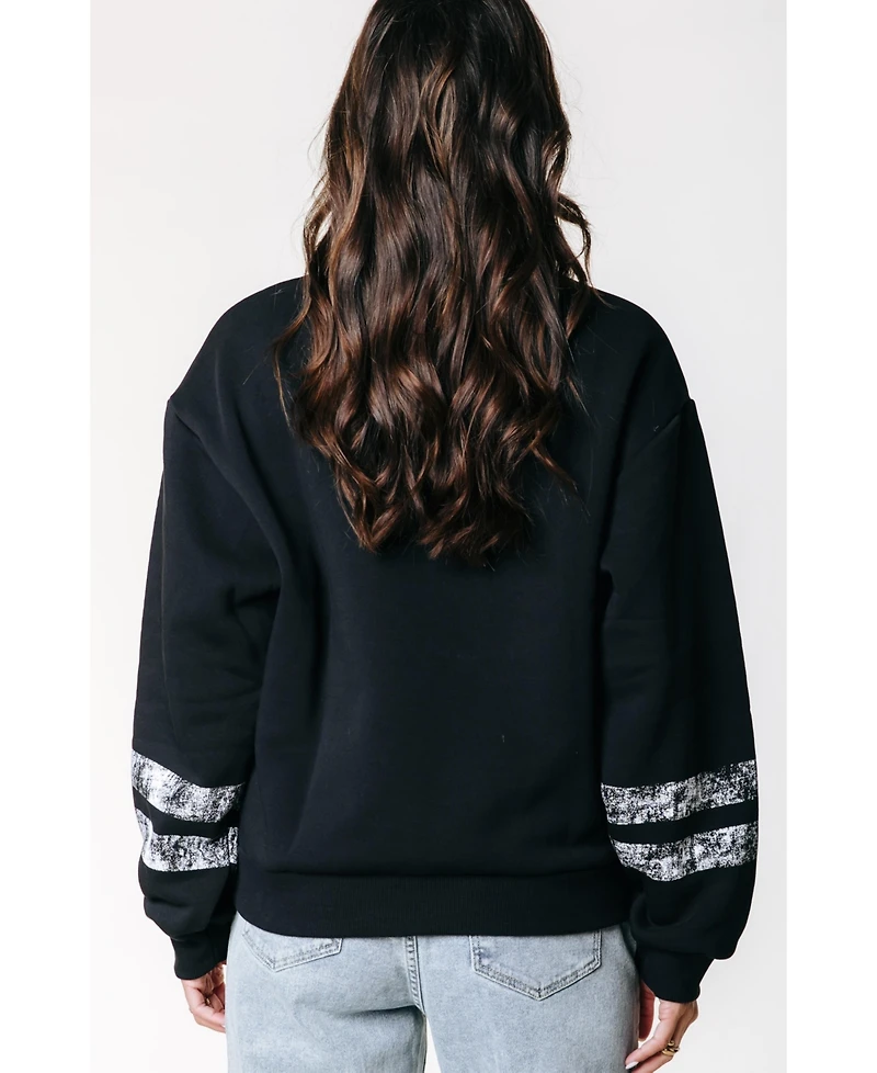 Colourful Rebel Women's 23 Dropped Shoulder Sweat