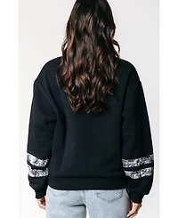 Colourful Rebel Women's 23 Dropped Shoulder Sweat