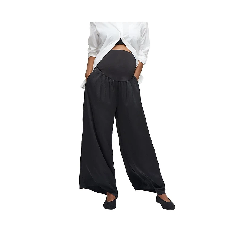 Ingrid + Isabel Maternity Flowy Woven Pant