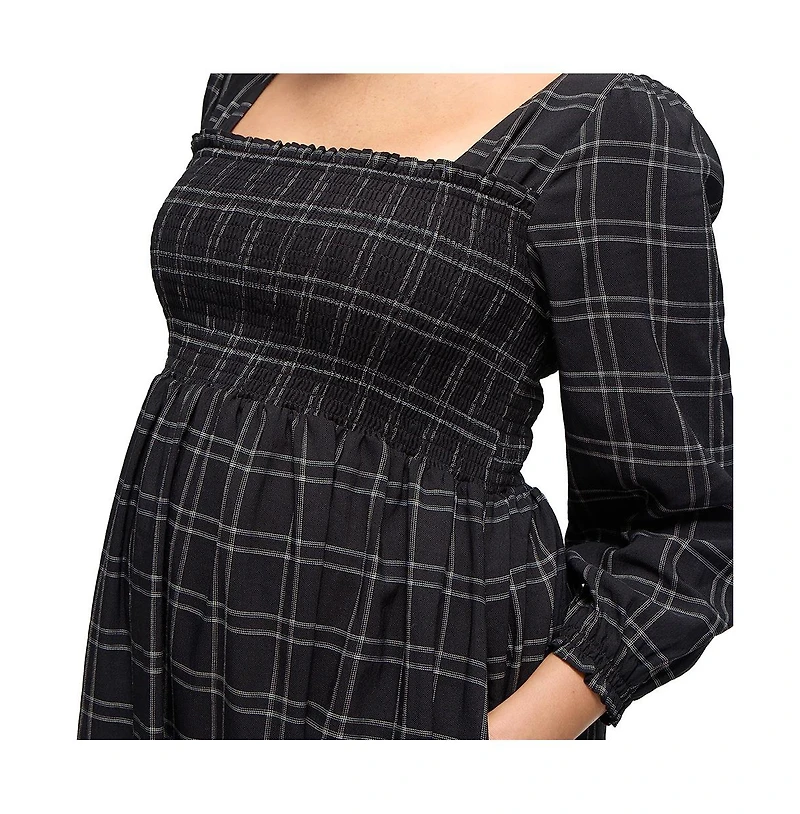 Ingrid + Isabel Ruffle Sleeve Midi Dress