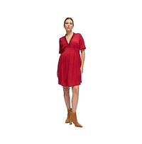 Ingrid + Isabel Maternity Deep V Short Dress