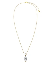 by Adina Eden Fancy Solitare Marquise Pendant Necklace