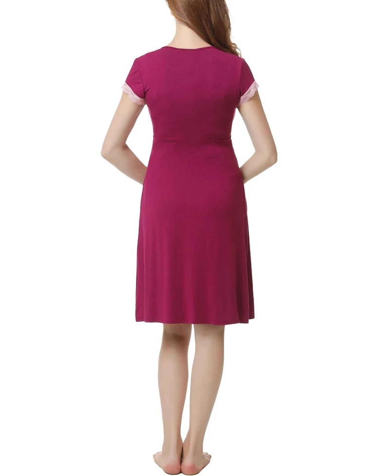 kimi + kai Maternity Nursing Nightgown