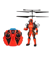 World Tech Toys Marvel Deadpool 2CH Jetpack Flying Figure Ir Helicopter