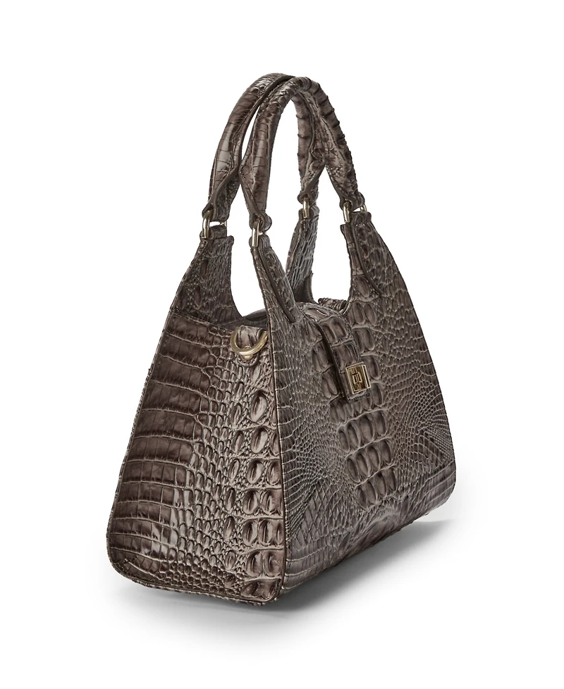 Brahmin Adrian Melbourne Small Leather Satchel