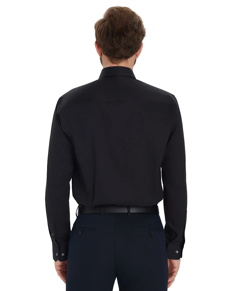 Alfani Men's Slim-Fit Formal Solid Dress Shirt, Macy's Exclusive