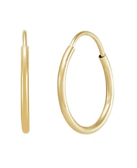 Macy's 2-Piece Stud and Hoop Earrings Set in 10k Yellow Gold