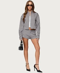 Edikted Women's Bottoms Roshelle Tailored Micro Shorts