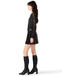 Steve Madden Women's Arielly Pleated Skirt