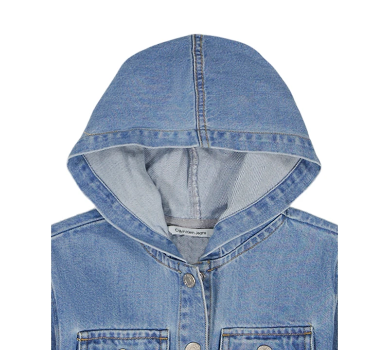 Calvin Klein Girls Toddler 2T-4T Long-Sleeve Jacket, Top and Pants, 3-Piece Set