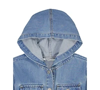 Calvin Klein Girls Toddler 2T-4T Long-Sleeve Jacket, Top and Pants, 3-Piece Set