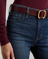 Lauren Ralph Women's High-Rise Straight Jeans