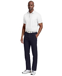 Pga Tour Men's Solid Cooling Texture Polo Shirt