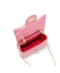 Zomi Gems Girls Classic Sparkle Top Handle Handbag, Pink Lemonade