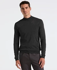Perry Ellis Men's Long Sleeve Mock Neck Pullover Sweater
