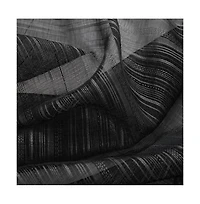 Olivia Gray Erica Doily Stripe Grommet Panel Pair - 54x90