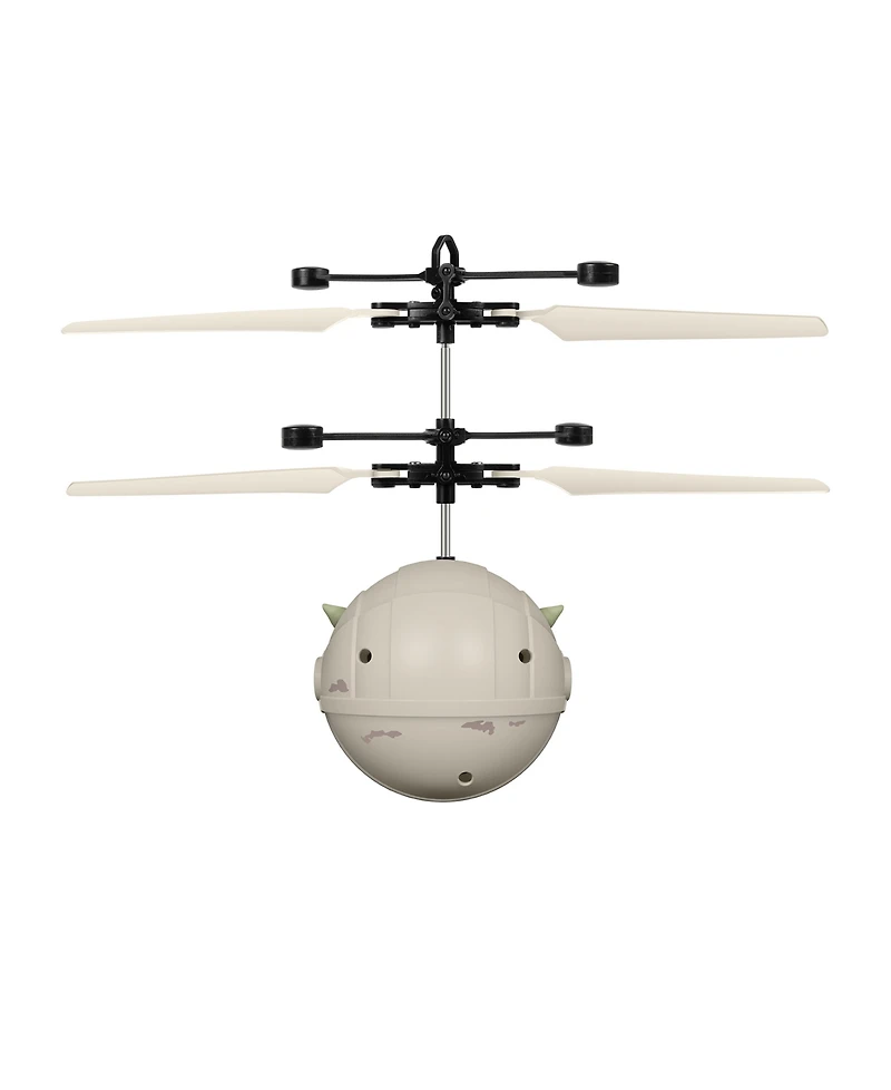 World Tech Toys Star Wars the Mandalorian Baby Yoda "The Child" Sculpted Head Ufo Helicopter