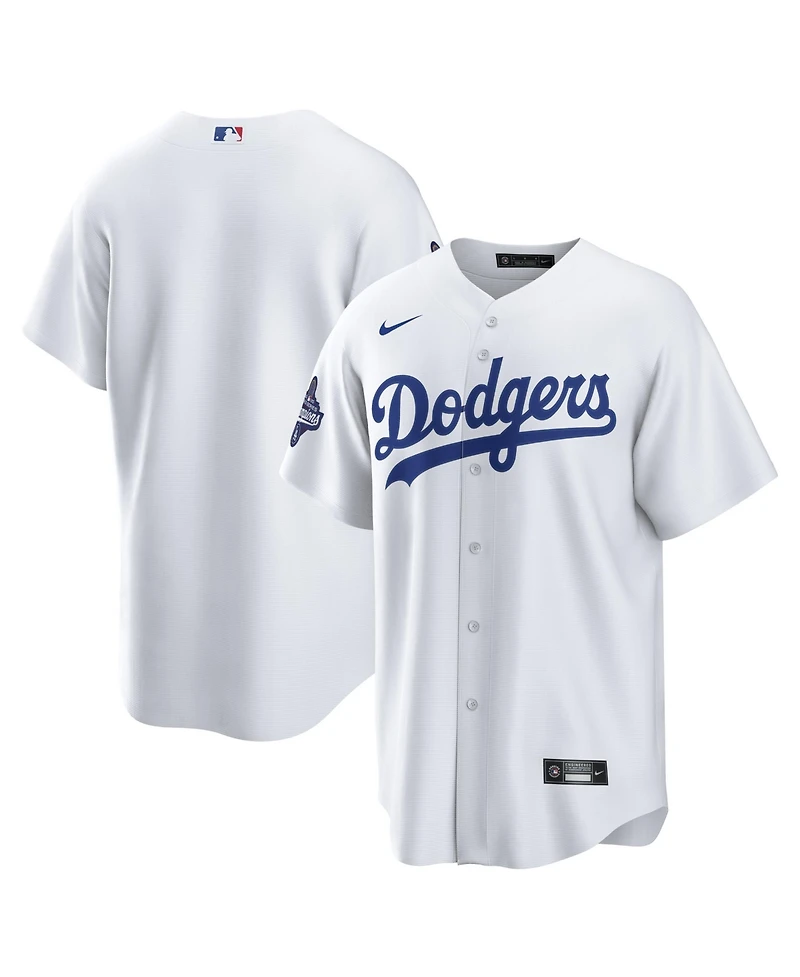 Nike Men's White Los Angeles Dodgers 2025 World Series Champions Home Replica Jersey
