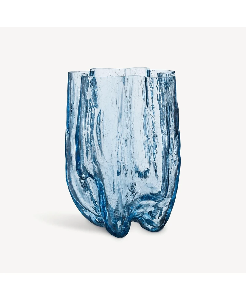 Kosta Boda Crackle Xl Circular Vase