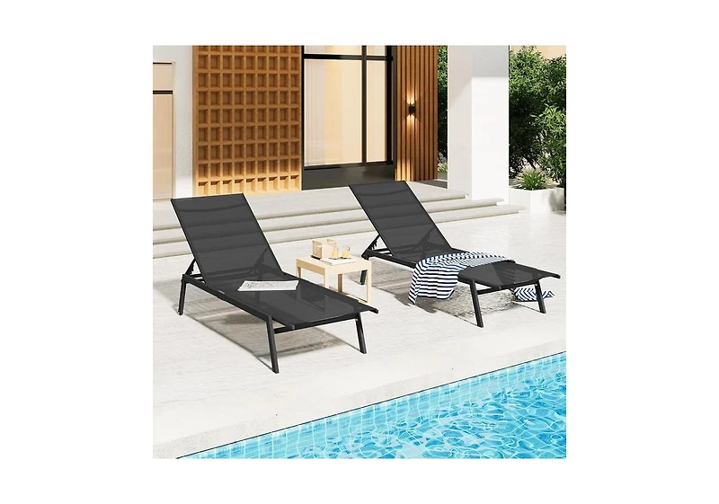 Aecojoy Patio Lounge Chairs, Outdoor Chaise
