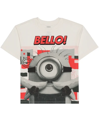 Despicable Me Boys 5-20 Banana Mustache Short-Sleeve T-Shirt