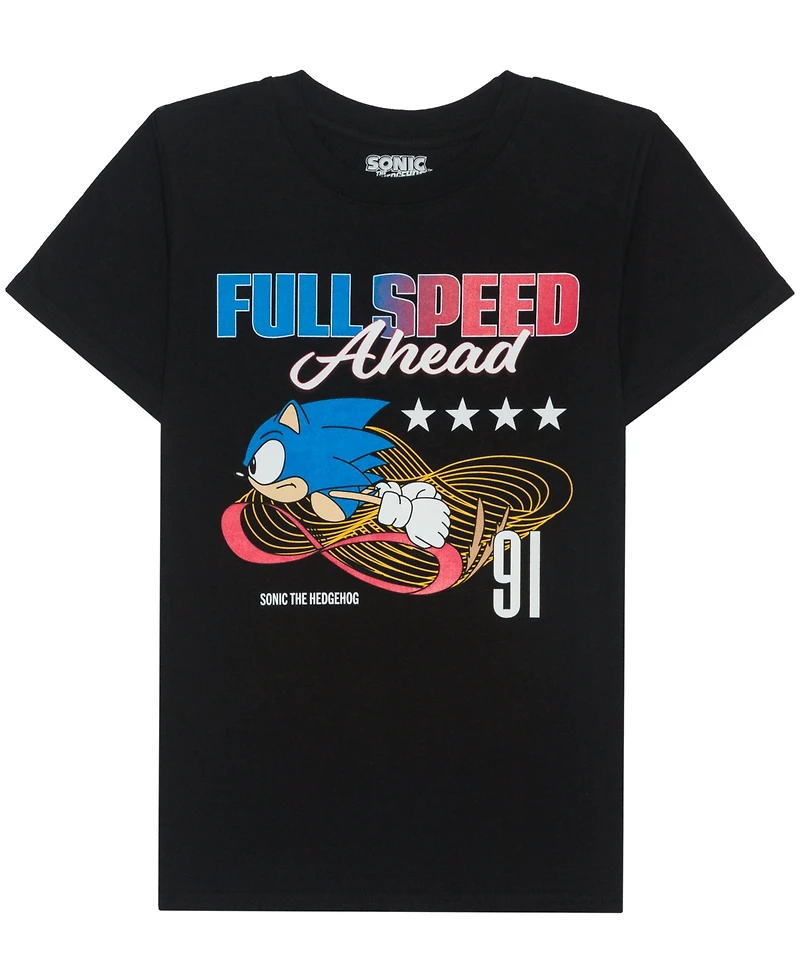 Sonic Boys 5-20 Short-Sleeve T-Shirt