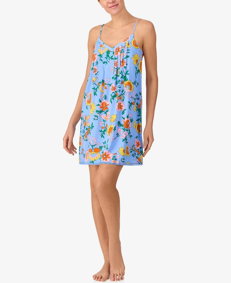 Sanctuary Women's Sleeveless Chemise Short Night Gown