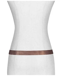 Frye Women's 25mm Metallic Suede Belt