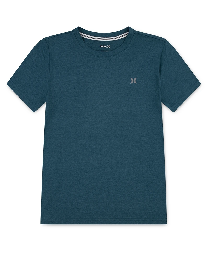 Hurley Big Boys H2O-dri Sunset Knit Short-Sleeve T-Shirt