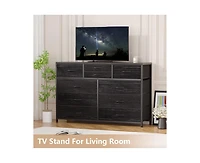 gaomon 10 drawer Tv cabinet