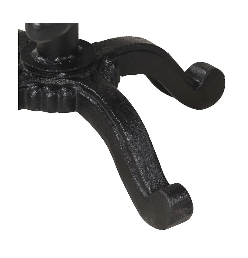 Bar Stool Black Cast Iron