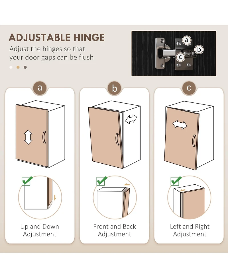 Homcom 71" Kitchen Pantry Cabinet with Drawer and Adjustable Shelf